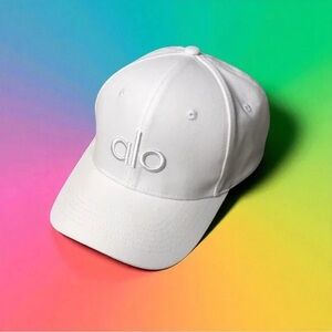 ALO Yoga Classic White Cap